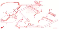 PEDALE   REPOSE PIED pour Honda FOURTRAX 420 RANCHER 2X4 Electric Shift 2023