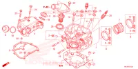 CULASSE pour Honda FOURTRAX 420 RANCHER 2X4 Electric Shift 2023