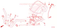 GUIDON pour Honda FOURTRAX 420 RANCHER 2X4 Electric Shift 2023