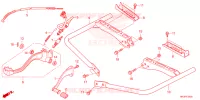 PEDALE   REPOSE PIED pour Honda FOURTRAX 420 RANCHER 2X4 Electric Shift 2023
