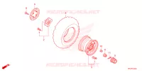 ROUE AVANT pour Honda FOURTRAX 420 RANCHER 2X4 BASE 2023