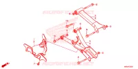BRAS ARRIERE pour Honda FOURTRAX 520 RUBICON IRS EPS 2023