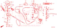 COMMODO   LEVIER   CABLE pour Honda FOURTRAX 520 RUBICON IRS EPS 2023