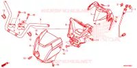 GUIDON pour Honda FOURTRAX 520 RUBICON IRS EPS 2023
