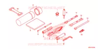 OUTIL pour Honda FOURTRAX 520 RUBICON IRS EPS 2023