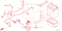 BATTERIE pour Honda FOURTRAX 520 FOREMAN 4X4 EPS 2023