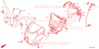 GUIDON pour Honda FOURTRAX 520 FOREMAN 4X4 EPS 2023