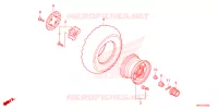 ROUE AVANT pour Honda FOURTRAX 520 FOREMAN 4X4 EPS 2023