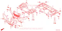 SUPPORT pour Honda FOURTRAX 520 FOREMAN 4X4 EPS 2023