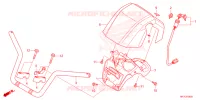 GUIDON pour Honda FOURTRAX 420 RANCHER 4X4 AT DCT IRS 2024