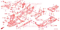 CADRE pour Honda FOURTRAX 420 RANCHER 4X4 AT DCT IRS 2024