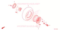 ROUE AVANT pour Honda FOURTRAX 420 RANCHER 4X4 AT DCT IRS 2024