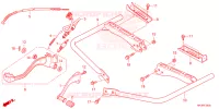 PEDALE   REPOSE PIED pour Honda FOURTRAX 420 RANCHER 4X4 Electric Shift 2024