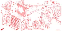 RADIATEUR pour Honda FOURTRAX 420 RANCHER 4X4 Electric Shift 2024