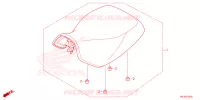 SELLE pour Honda FOURTRAX 420 RANCHER 4X4 Electric Shift 2024