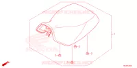 SELLE pour Honda FOURTRAX 420 RANCHER 4X4 Electric Shift 2024