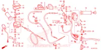 LEVIER DE GUIDON   CABLE   COMMODO pour Honda FOURTRAX 420 RANCHER 4X4 Manual Shift 2024