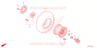 ROUE AVANT pour Honda FOURTRAX 420 RANCHER 4X4 Manual Shift 2024