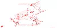 BRAS ARRIERE pour Honda FOURTRAX 520 RUBICON DCT IRS EPS 2023