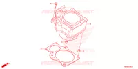 CYLINDRE pour Honda FOURTRAX 520 RUBICON DCT IRS EPS 2023