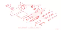 OUTIL pour Honda FOURTRAX 520 RUBICON DCT IRS EPS 2023