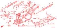 CADRE pour Honda FOURTRAX 520 FOREMAN 4X4 BASE 2024