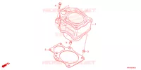 CYLINDRE pour Honda FOURTRAX 520 FOREMAN 4X4 BASE 2024