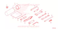 OUTIL pour Honda FOURTRAX 520 FOREMAN 4X4 BASE 2024