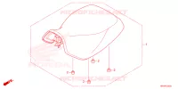 SELLE pour Honda FOURTRAX 520 FOREMAN 4X4 BASE 2024