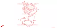 CYLINDRE pour Honda FOURTRAX 520 FOREMAN 4X4 EPS 2024