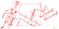 FOURCHE pour Honda GL 1800 GOLD WING TOUR DCT 2023