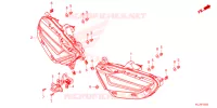 FEUX ARRIERE pour Honda GL 1800 GOLD WING TOUR 2023