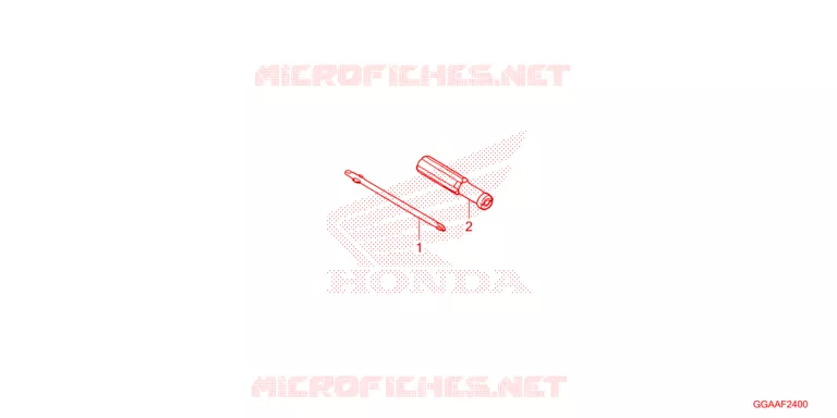 OUTIL Honda SCOOTER 50 RUCKUS 2024  NPS50R
