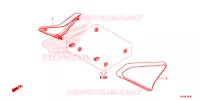 COUVERCLES LATERAUX pour Honda REBEL 300 ABS 2023