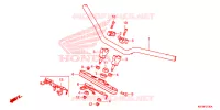 GUIDON   TE DE FOURCHE pour Honda REBEL 300 ABS 2023