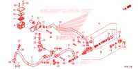MAITRE CYLINDRE DE FREIN ARRIERE pour Honda REBEL 300 ABS 2023