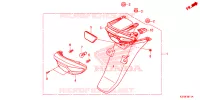FEUX ARRIERE pour Honda DREAM 125 2022