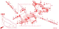 GUIDON   CARENAGE pour Honda DREAM 125 2022