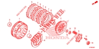 EMBRAYAGE (AND125MDG/H/J/K/L/M/N) pour Honda DREAM 125 2019
