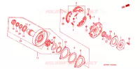 EMBRAYAGE UNIDIRECTIONNEL pour Honda DREAM 125 KIRANA 2006