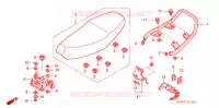 SELLE pour Honda DREAM 125 KIRANA 2006