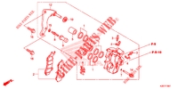 ETRIER DE FREIN AVANT (ACG110CBTL) pour Honda ZOOMER 110 X 2021