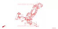 CADRE pour Honda SUPER CUB 125 2023