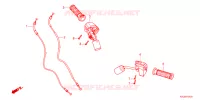 COMMODOS   POIGNEES   CABLES pour Honda SUPER CUB 125 2023