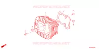 CYLINDRE pour Honda SUPER CUB 125 2023