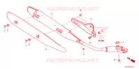 SILENCIEUX D'ECHAPPEMENT pour Honda SUPER CUB 125 2023