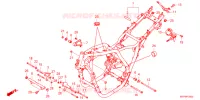 CADRE pour Honda CB 1300 SUPER FOUR 2023
