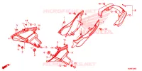 COUVERCLES LATERAUX pour Honda CB 300 R ABS 2023