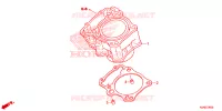 CYLINDRE pour Honda CB 300 R ABS 2023