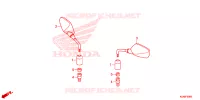 RETROVISEUR pour Honda CB 300 R ABS 2023